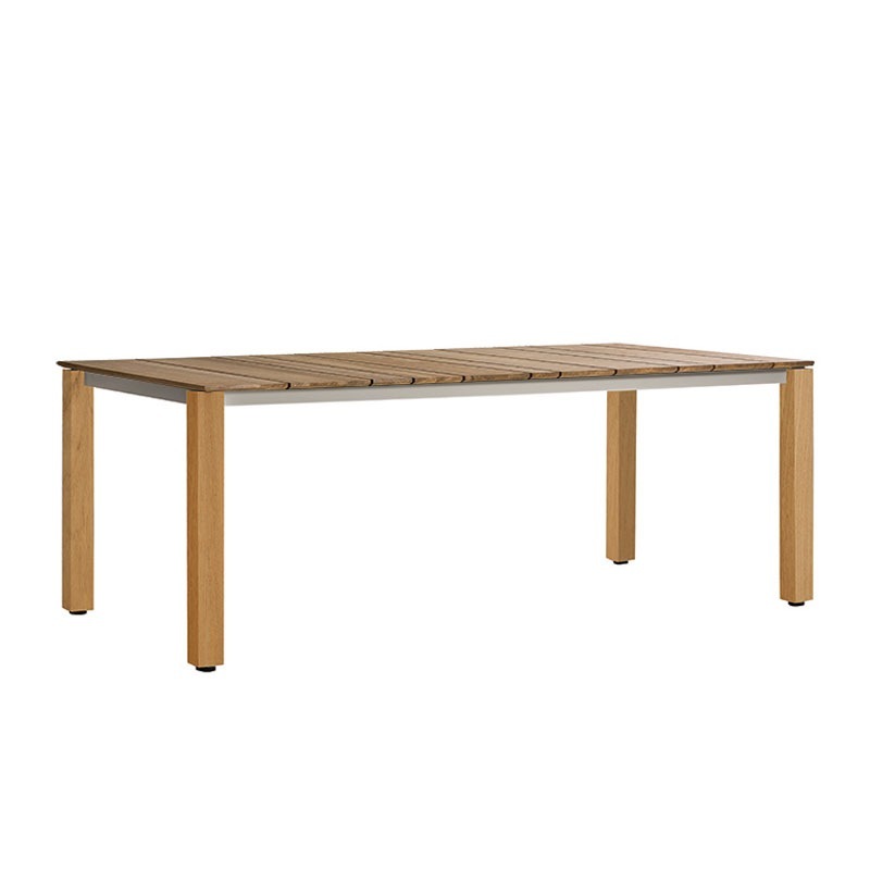 Oasiq MACHAR Tisch 200x100 cm, Gestell Teak